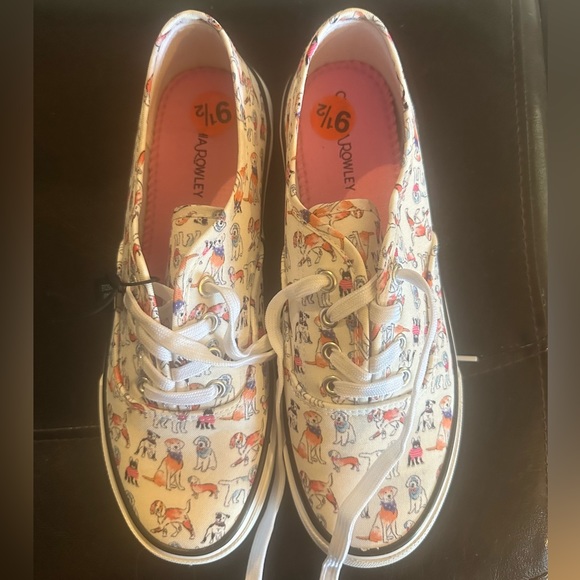 Cynthia Rowley Shoes - Cynthia Rowley NWT dog print sneakers.